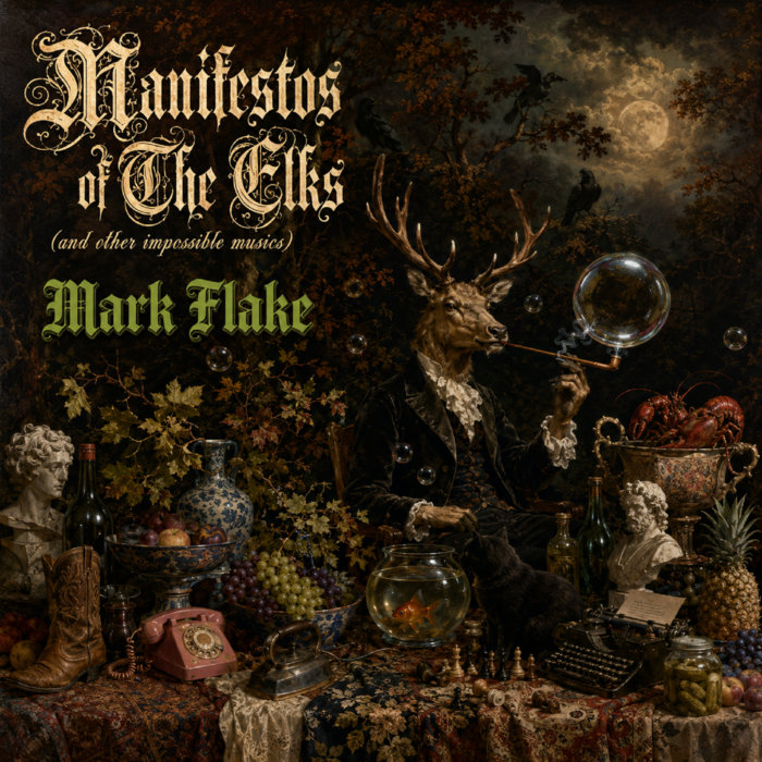 Pochette de manifestos of the elks (and other impossible musics) par Mark Flake