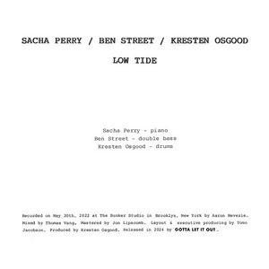 Low TideSacha Perry / Ben Street / Kresten Osgood cover