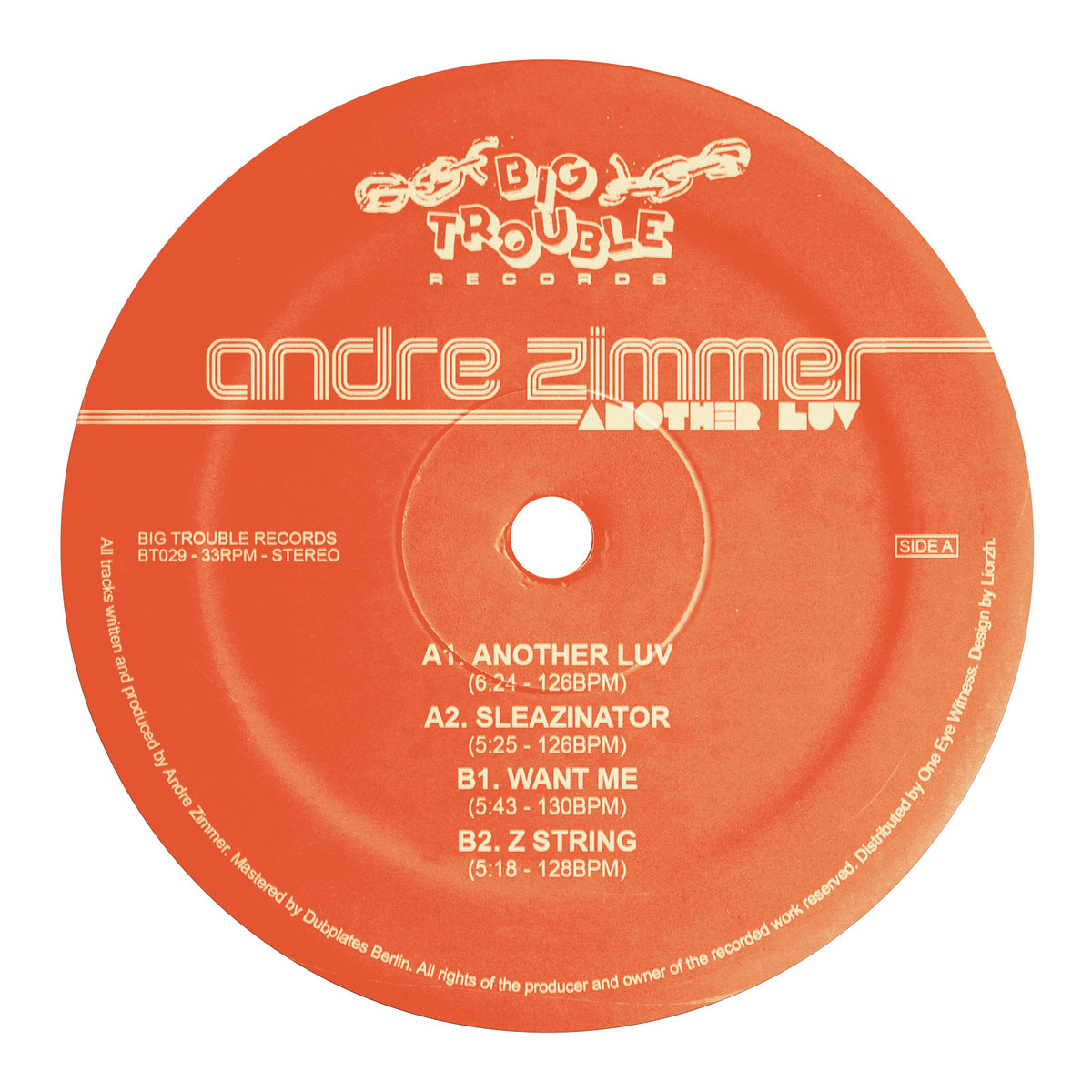 その他 The Early AMT Recordings 1995-1997 [2LP] Saved My Life EP | Andre Zimmer | Big Trouble Records