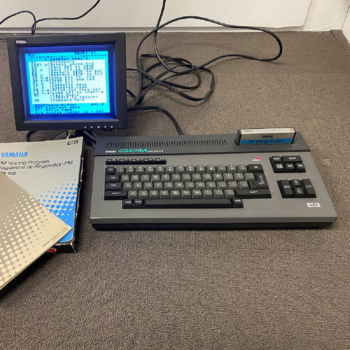 FM studies on the CX5M (msx computer) | Devid Ciampalini