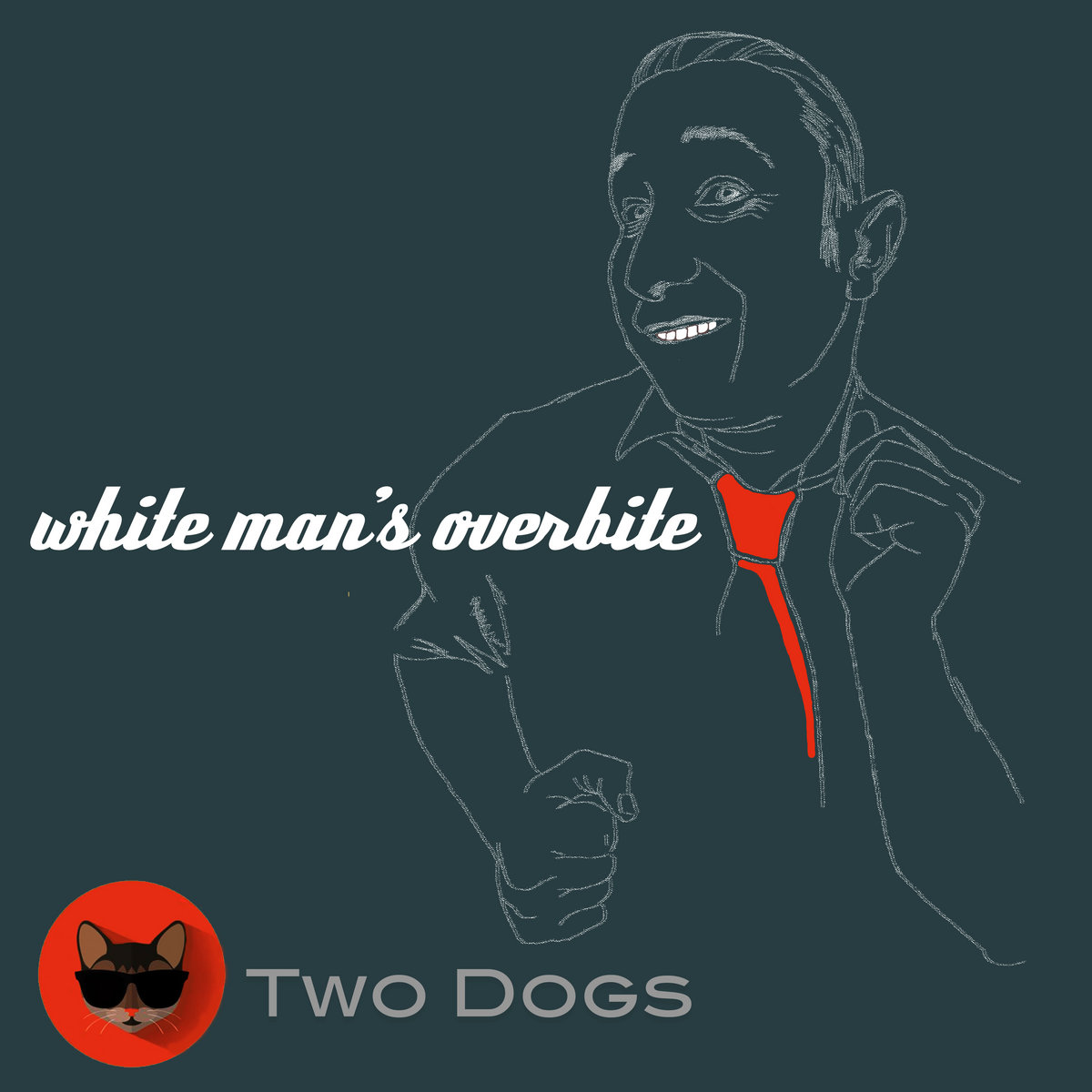 white man s overbite two dogs