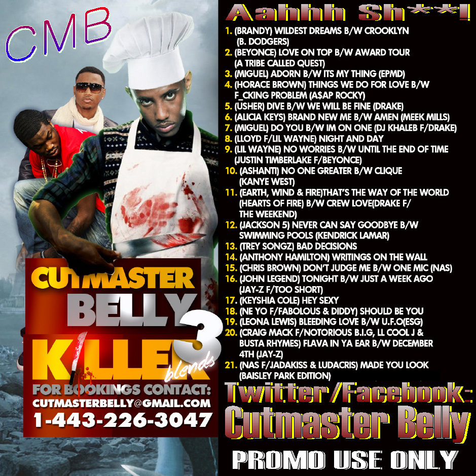 Killer Blends Vol.3 | Dj Cutmaster Belly