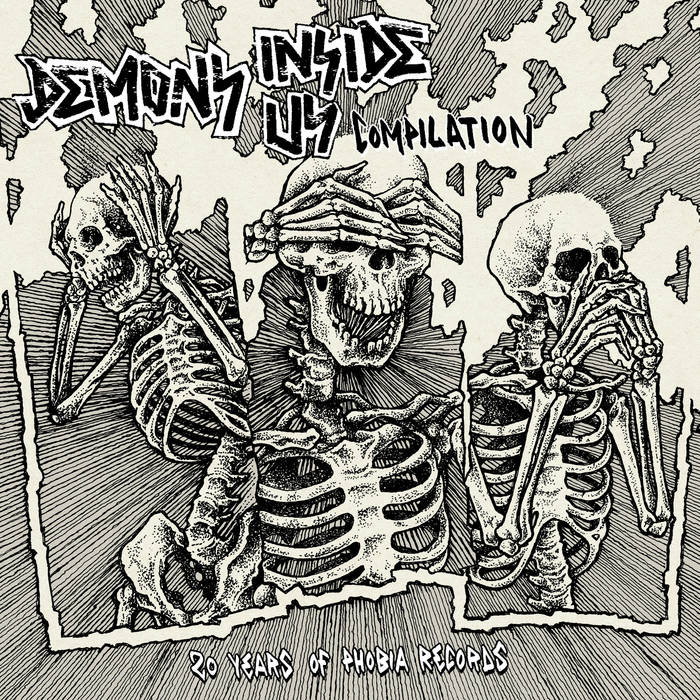 V/A Demons Inside Us - 20 Years Of Phobia Records compilation LP
