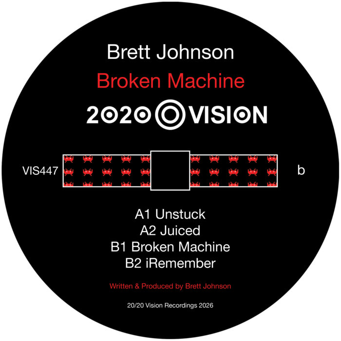 Pochette de VIS447: Broken Machine par Brett Johnson