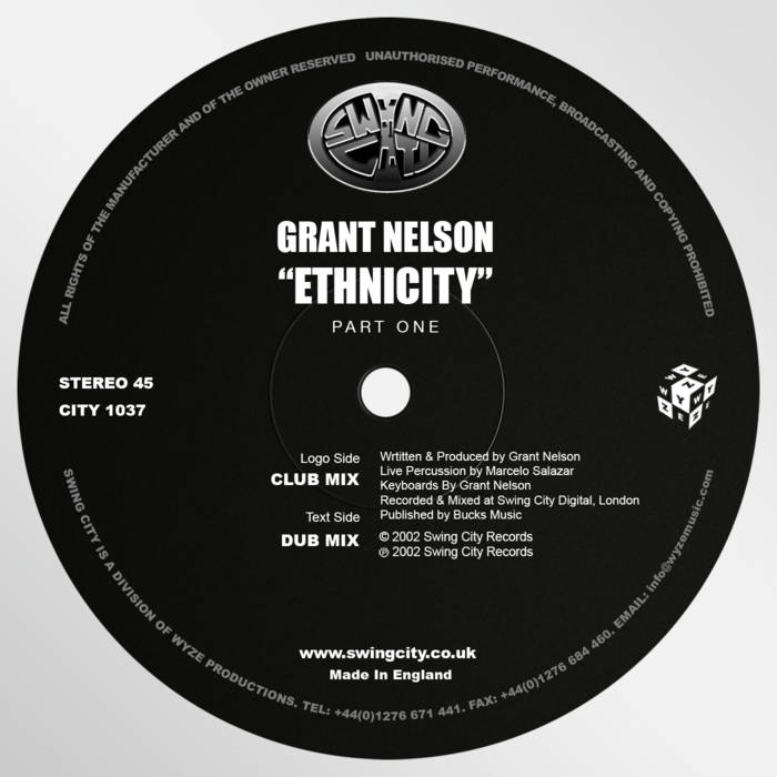 Ethnicity Part One | Grant Nelson