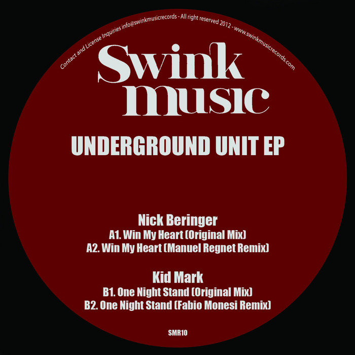Nick Beringer & Kid Mark - Underground Unit EP (incl. Fabio Monesi & Manuel Regnet Remixes) cover