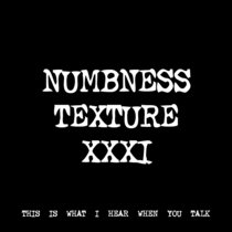NUMBNESS TEXTURE XXXI [TF01101] cover art