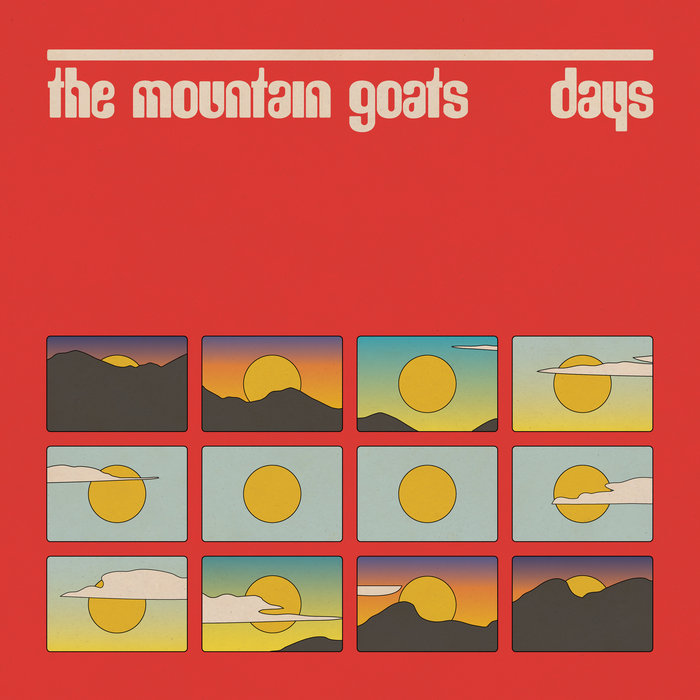 Portada oficial de Days, álbum de The Mountain Goats