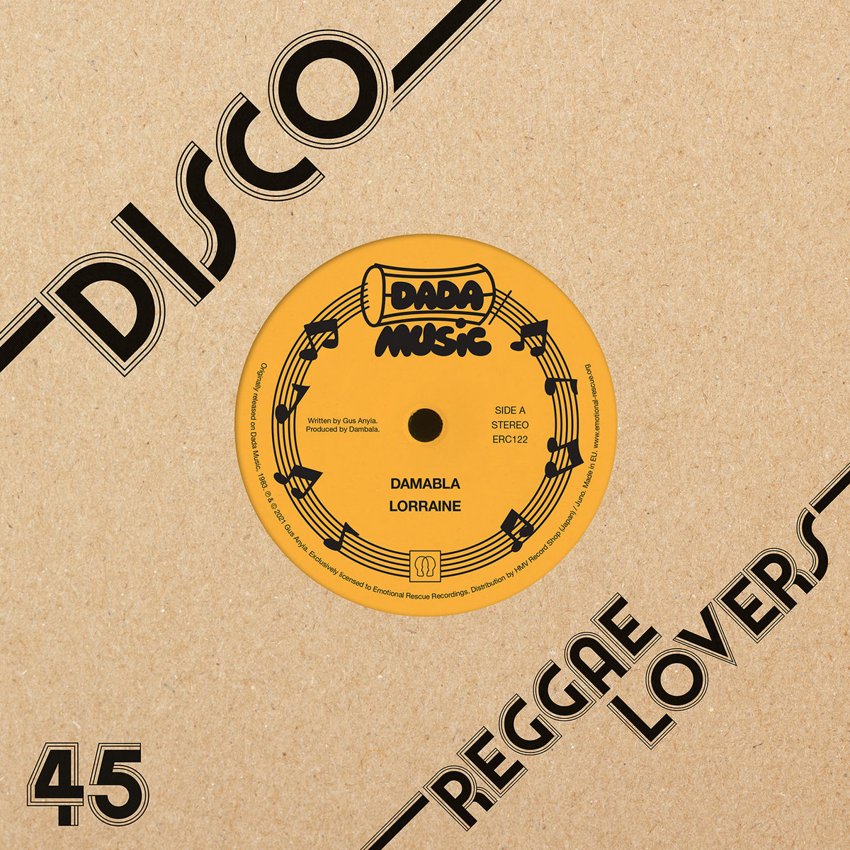 DISCO REGGAE LOVERS : Lorraine | Dambala | Emotional Rescue