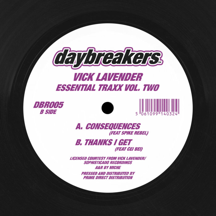Pochette de Vick Lavender Essential Traxx vol. 2 par Vick Lavender