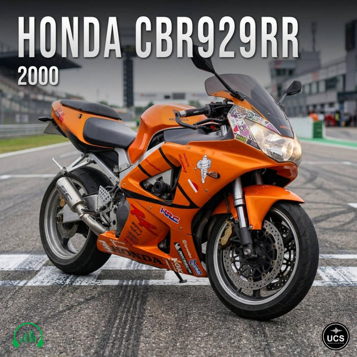 Honda CBR929RR 2000 sport bike motorcycle | Krampfstadt Studio