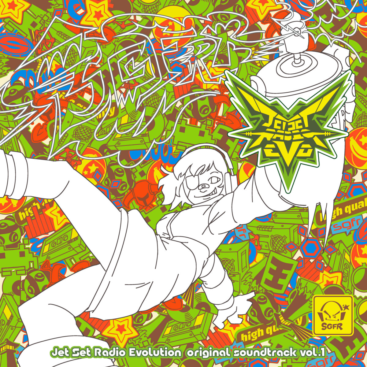 Jet Set Radio Evolution SIIVA Original Tracks ~ Vol. 1 | SGFR