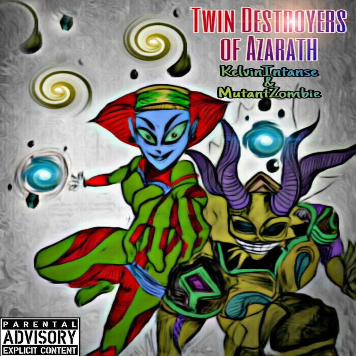 Twin Destroyers Of Azarath Ep | MutantZombie Tha BlakFog ...