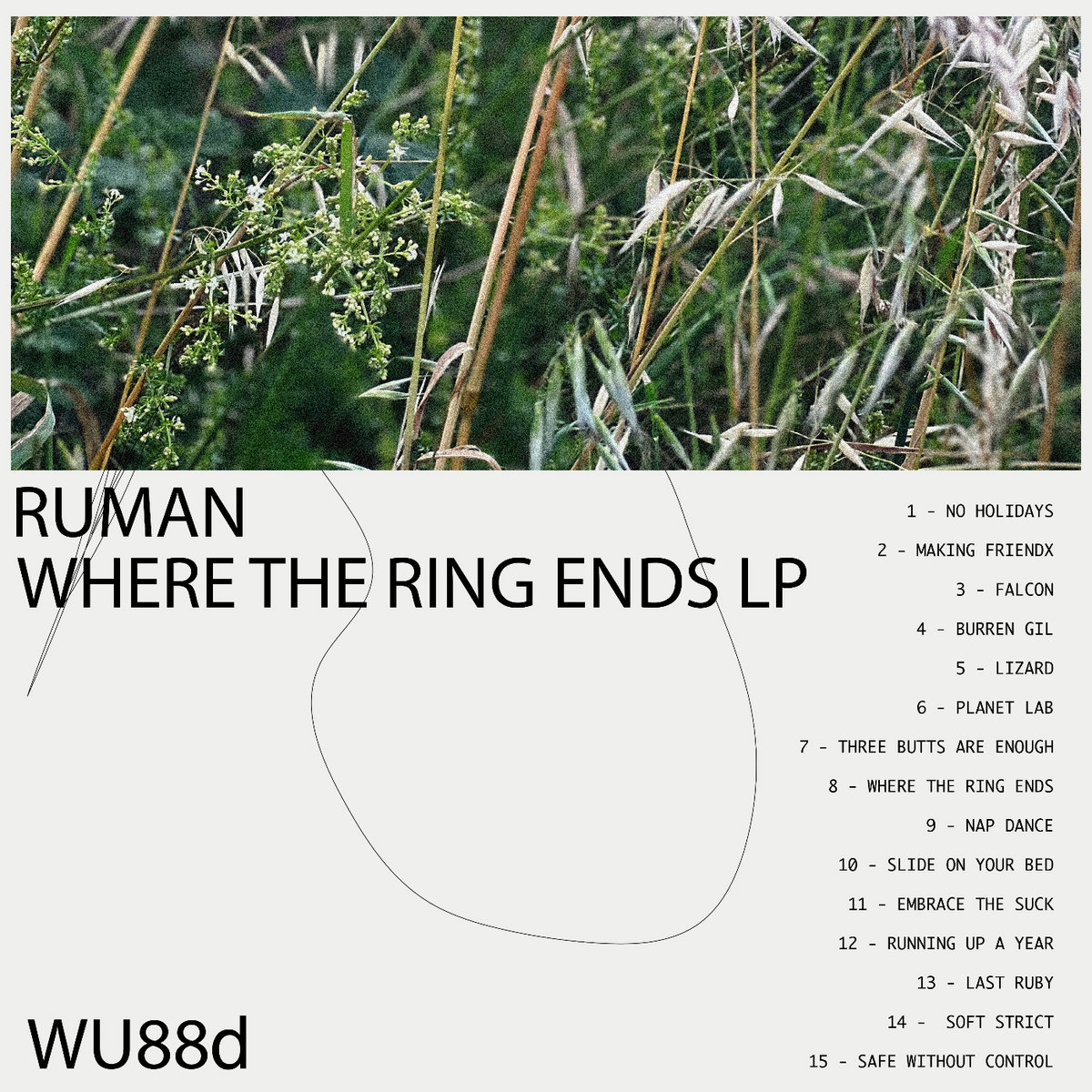 Where The Ring Ends LP - WU88d | Ruman | Warm Up Recordings