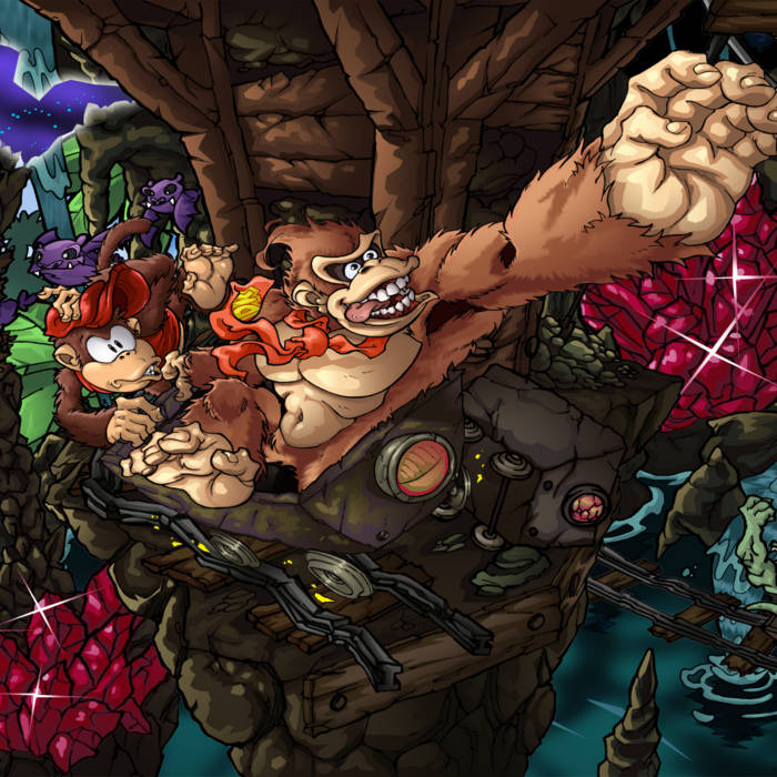 Donkey Kong Country Official Art Donkey Kong Country Super