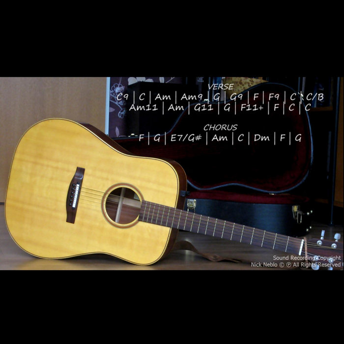 Soft Rock Acoustic Guitar Backing Track C Major Jam Nick Neblo