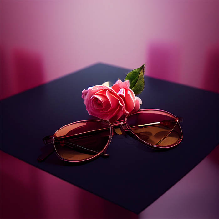 Rose on sale tinted glasses