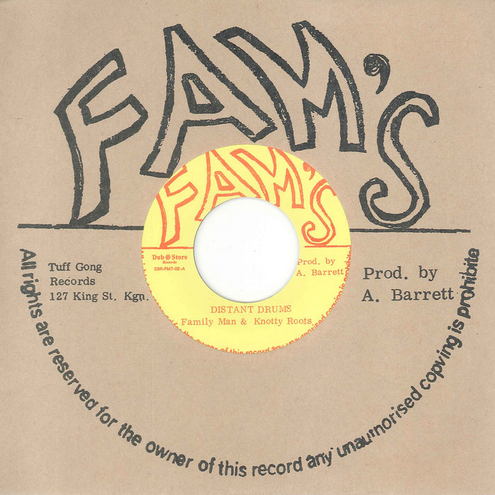 濱田英明 DISTANT DRUMS Family Man & Knotty Roots - Distant Drums / Distant Drums Version