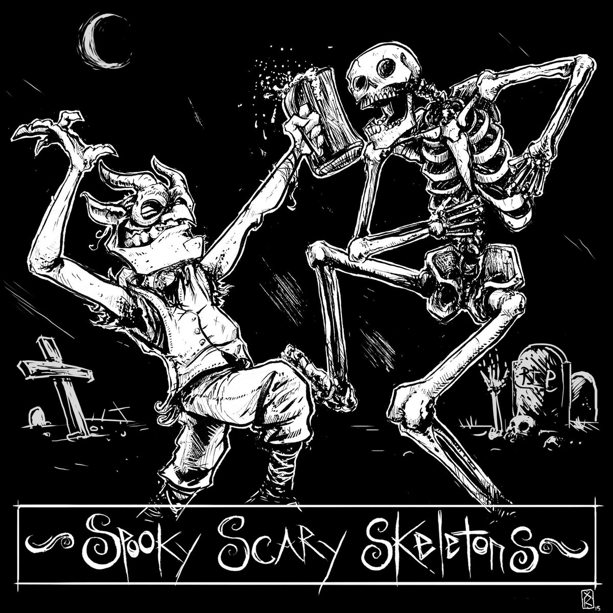 Spooky Scary Skeletons (Andrew Gold cover) | Beast Impalor