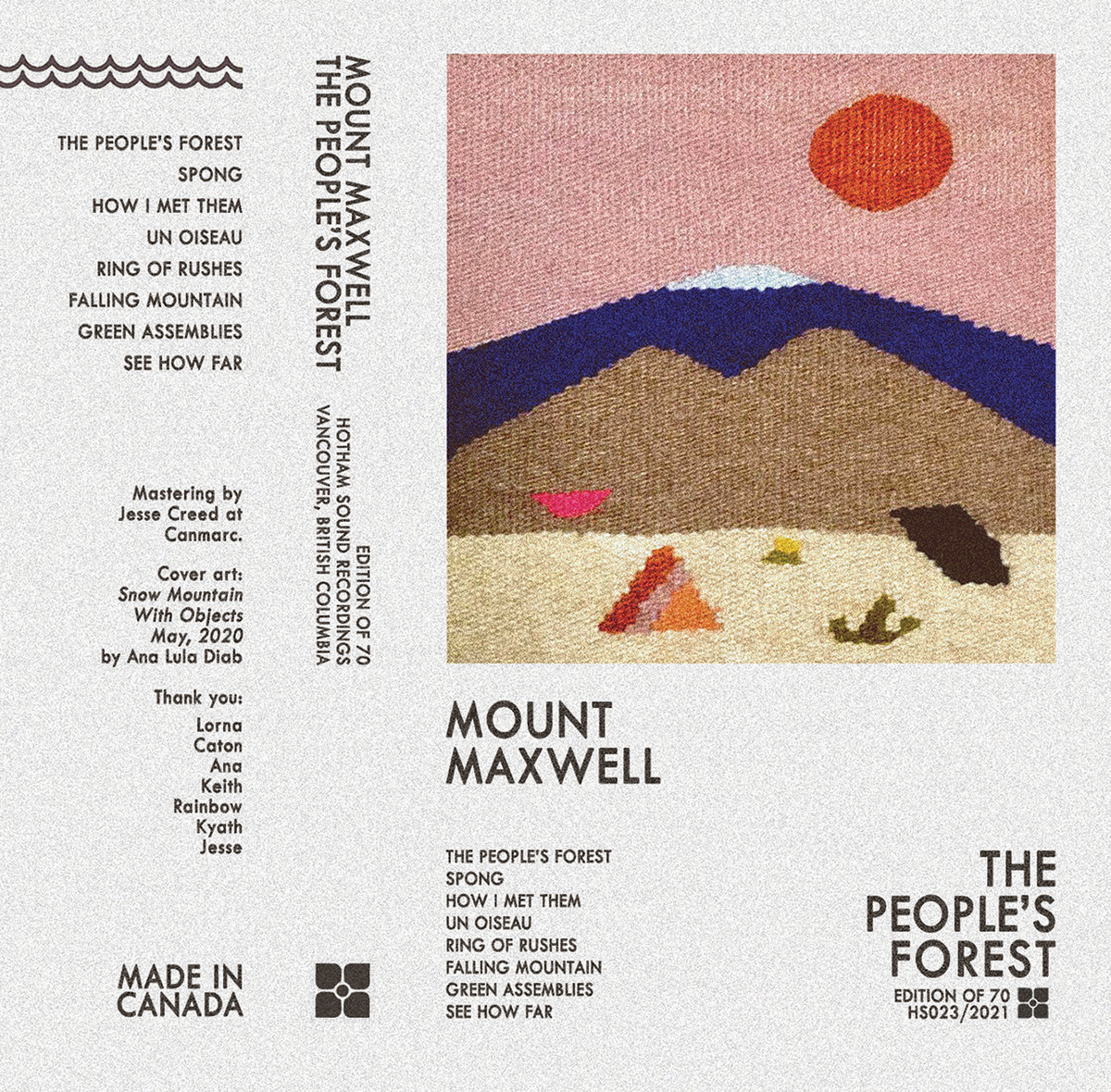 The People's Forest | Mount Maxwell | Hotham Sound Recordings
