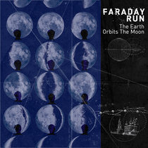 the earth orbits the moon cover art