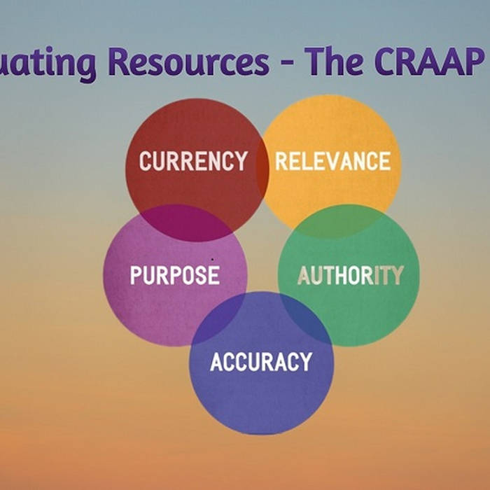 Evaluating Sources With the CRAAP Test | The CRAAP Test