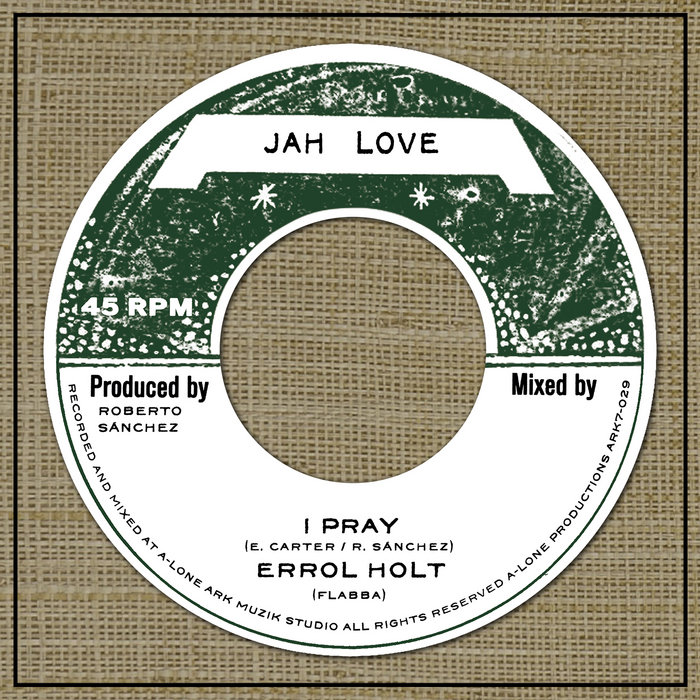 Pochette de Errol Holt - I Pray par A-LONE REGGAE SHOP