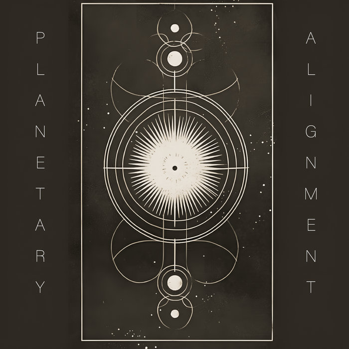 Planetary alignment cover art