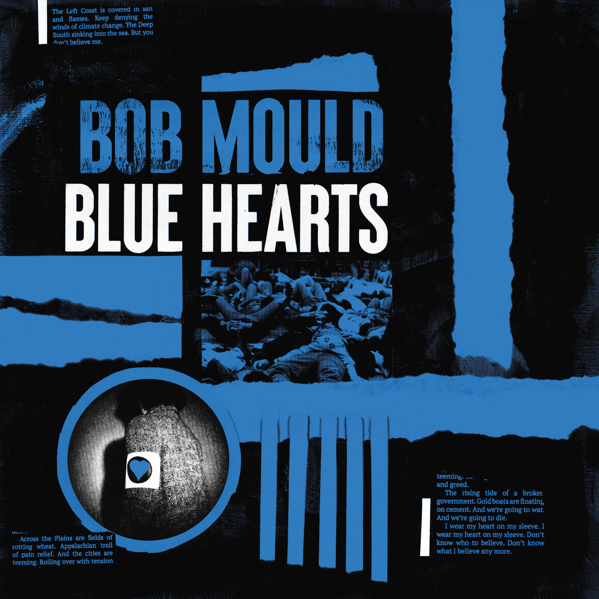 Cover of Bob Mould - Blue Hearts