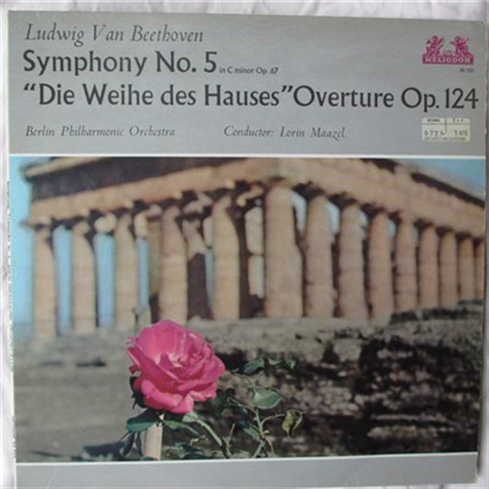 Symphony No5 In C Minor Op67 Die Weihe Des Hauses Overture Op124 ...