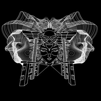 アート・デザイン・音楽 BLACK AND WHITE ERROTIC PHOTOGRAPHY Broken Black and White Monochromatic Glitch Textures with a