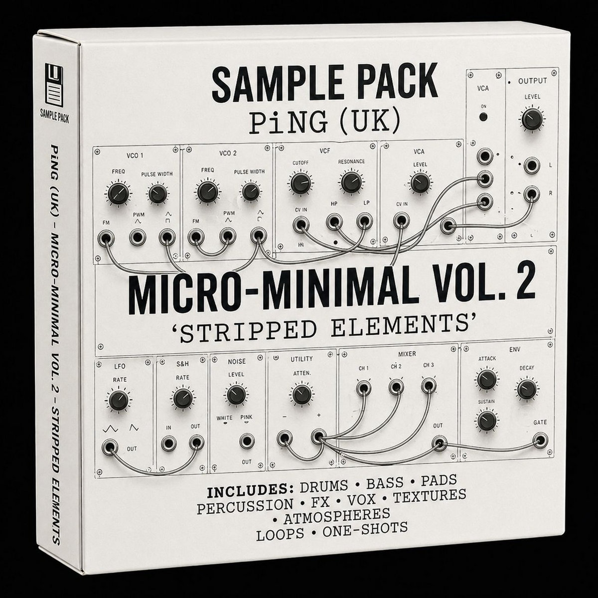 Ping Micro Monogram SAMPLE PACK - Micro-Minimal Vol.2 - PiNG (UK) [Stripped Elements ...