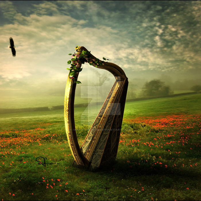 Celtic music Lady of the harp samir jabri Paganism