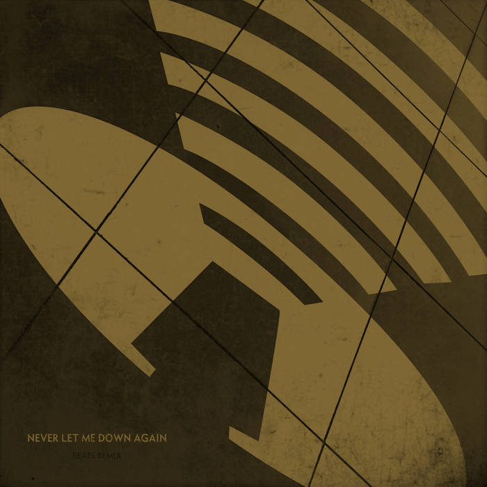 Let you down again. Depeche mode never let me down again.