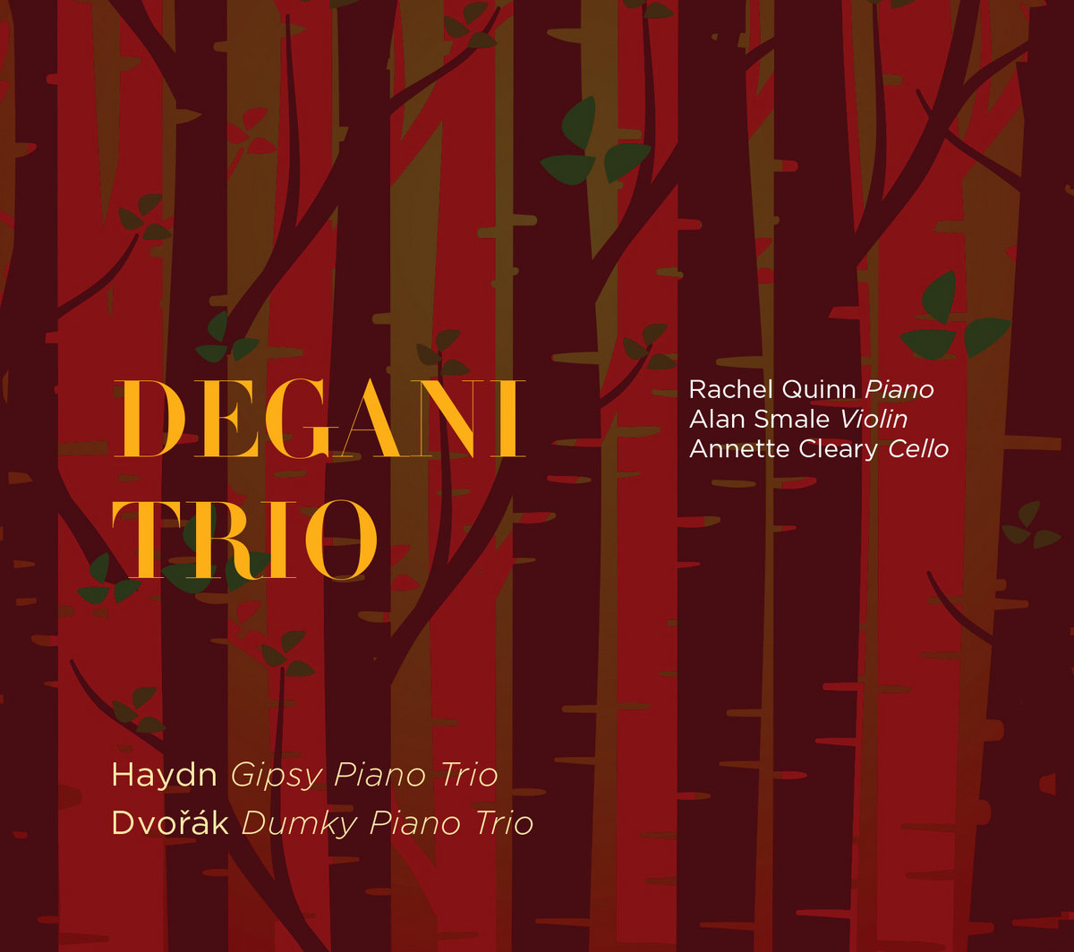 DEGANI TRIO - Haydn/Dvorak : Piano Trios cover
