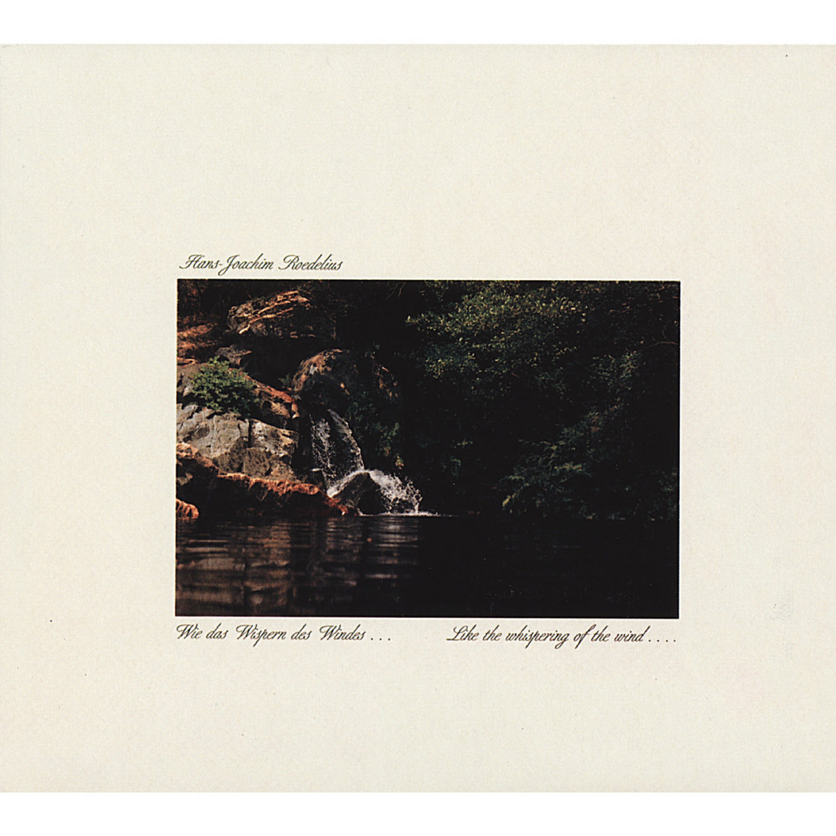独LP Hans-Joachim Roedelius Wie Das Wispern Des Windes ... / Like The Whisperin BB066 Bureau B /00260 Wie das Wispern des Windes | Roedelius