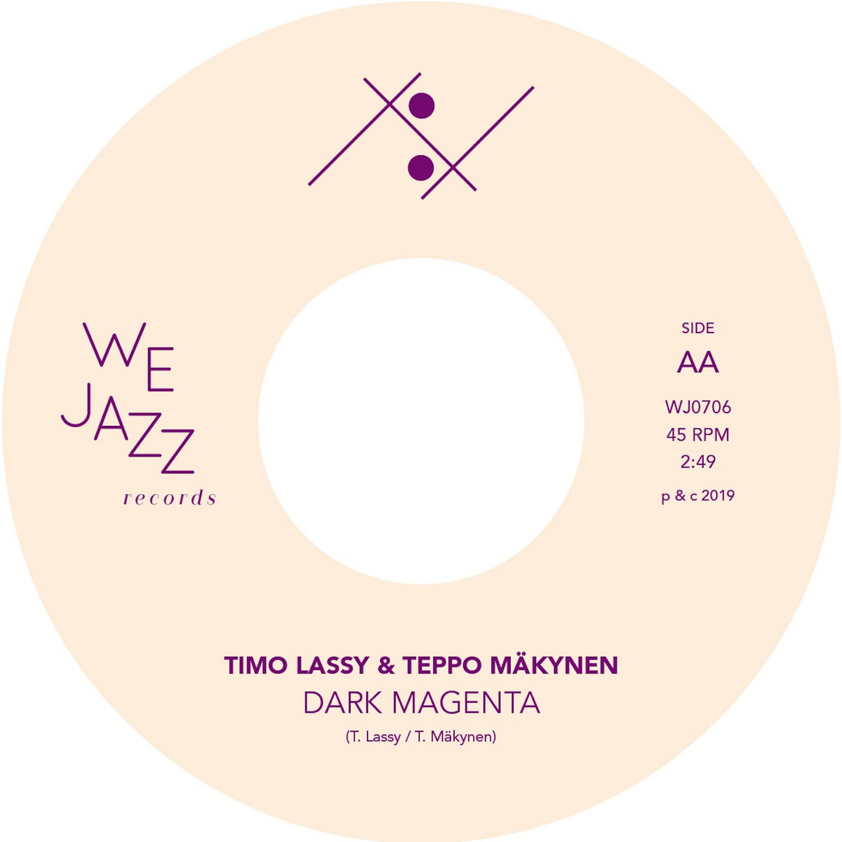 Zomp / Dark Magenta | Timo Lassy & Teppo Mäkynen | We Jazz Records