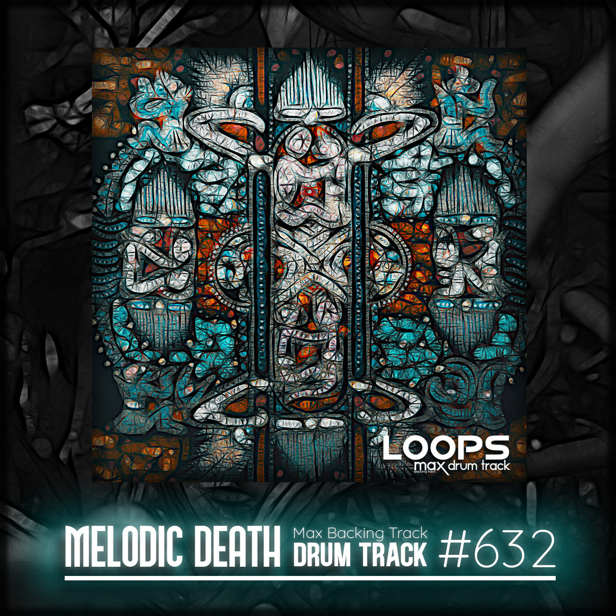 #632 Melodic Death Metal Drum Track Sylosis Style 105 bpm
