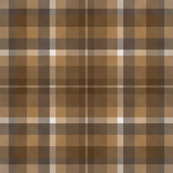 Brown Plaid Petriform