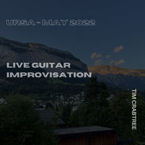 Live Guitar Improvisation (Ursa, Montreal March 2022) cover art