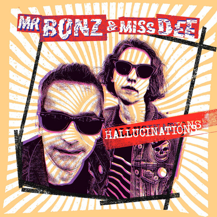 Pochette de HALLUCINATIONS par Mr Bonz and Miss Dee