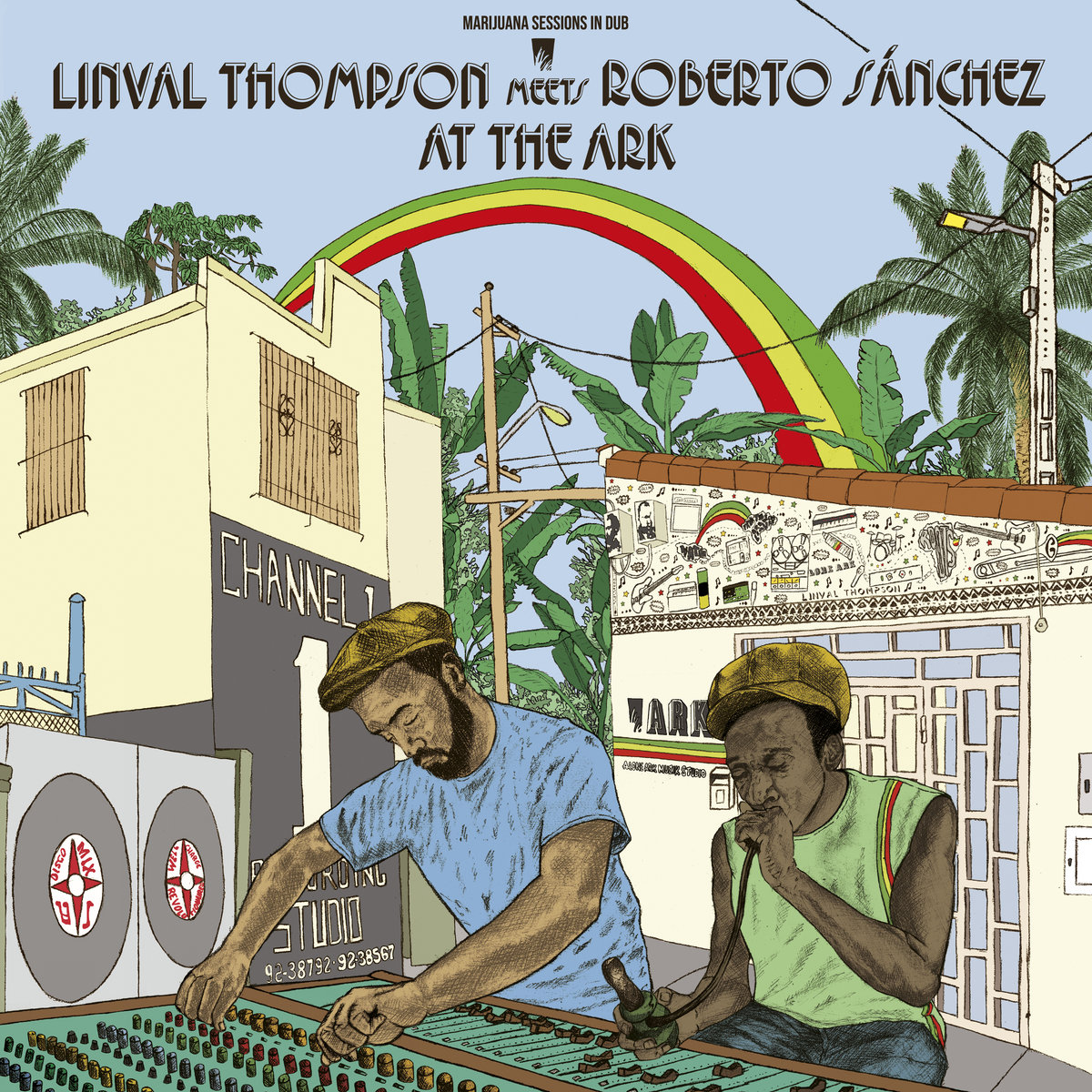 送料無料 日本 Linval Marijuana - Ark The At Sánchez Roberto meets Thompson その他