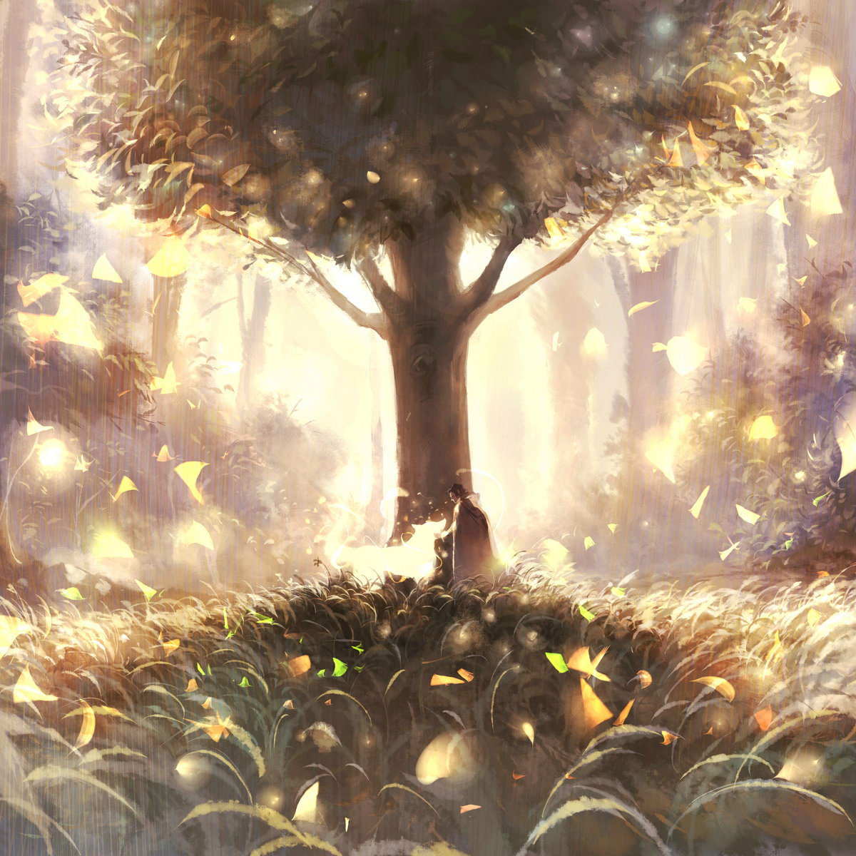 Anime Forest HD Wallpaper by Sishenfan