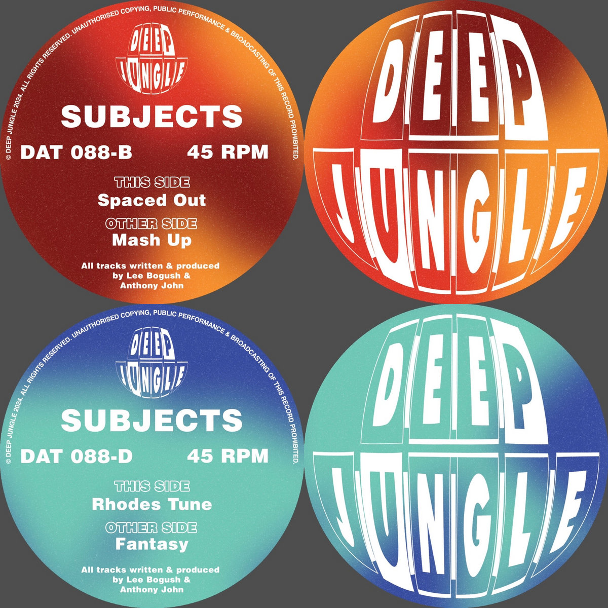 DAT088 - Subjects - Mash Up / Spaced Out / Fantasy / Rhodes Tune
