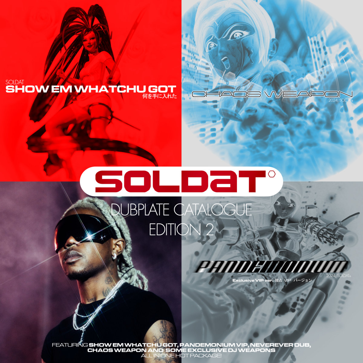 SOLDAT DUBPLATE CATALOGUE EDITION 2 Soldat SOLDAT soldat-dubplate-catalogue-edition-2-soldat-soldat