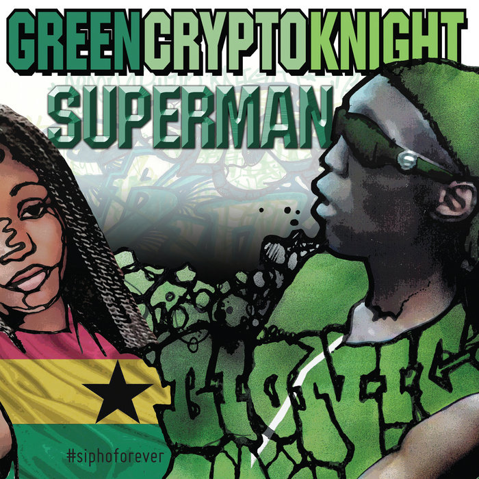 Greencryptoknight Superman album cover