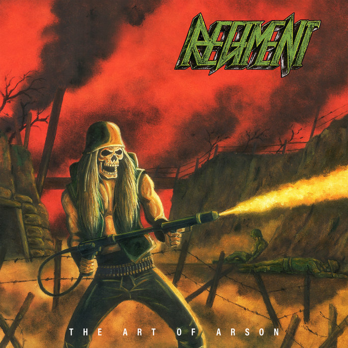 Pochette de The Art of Arson par Regiment