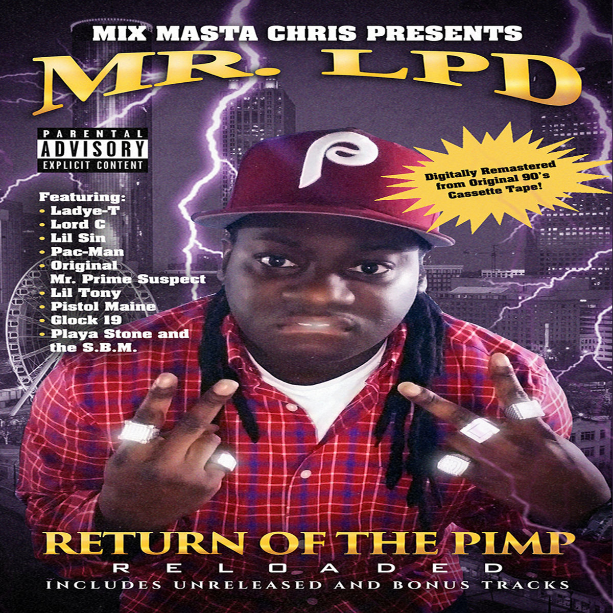 ●MIX MASTA CHRIS AND MR.LPD RETURN OF THE PIMP | MR. LPD | Tape House USA