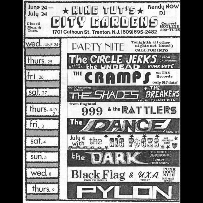 The Cramps Live At City Gardens - June 26, 1981 | The Cramps Live