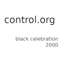 black celebration cover art